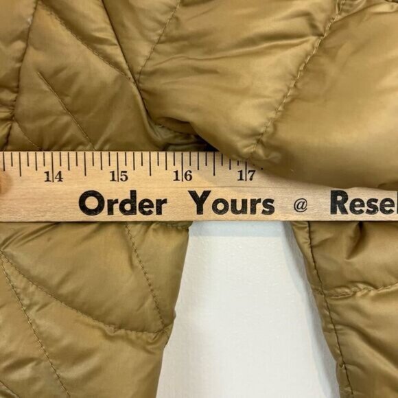 Vintage Ralph Lauren Women’s 4 Gold Duck Down Feather Filled Puffer Jacket Coat - Picture 9 of 16